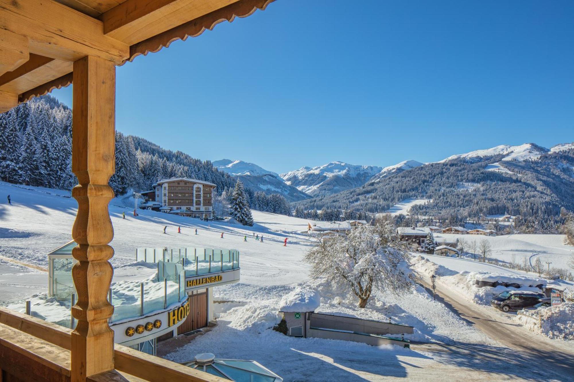 Apparthotel Talhof, Restaurant, Pool Und Spa Oberau Exterior foto